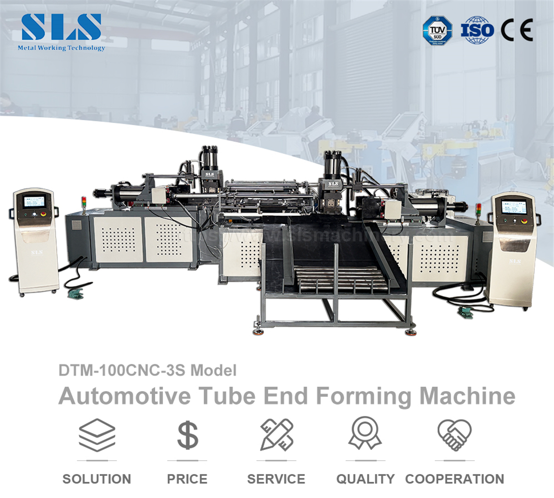 Automotive Tube End Forming Machine. X. DTM-100CNC-3S.001 Máy tạo hình đầu ống ô tô. X.DTM-100CNC-3S.001