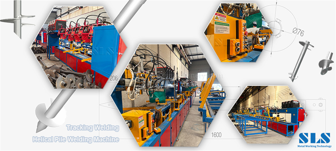 Helical Pile Welding Machine. X-YH-300CNC.008 Máy hàn cọc xoắn ốc. X-YH-300CNC.008