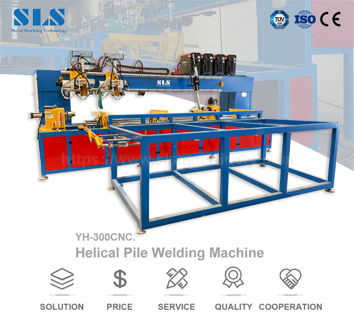 Helical Pile Welding Machine. X-YH-300CNC.007 Máy hàn cọc xoắn ốc. X-YH-300CNC.007