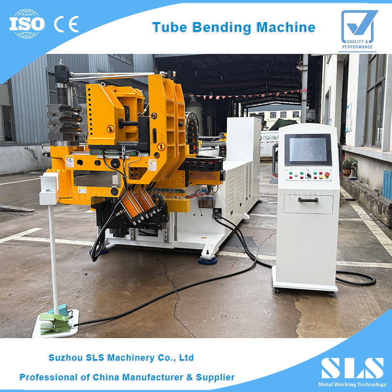 Máy uốn ống tự động kinh tế | CNC Tube Bender - 76 Modle 5 Trục 3 Lớp chết với uốn cong đẩy