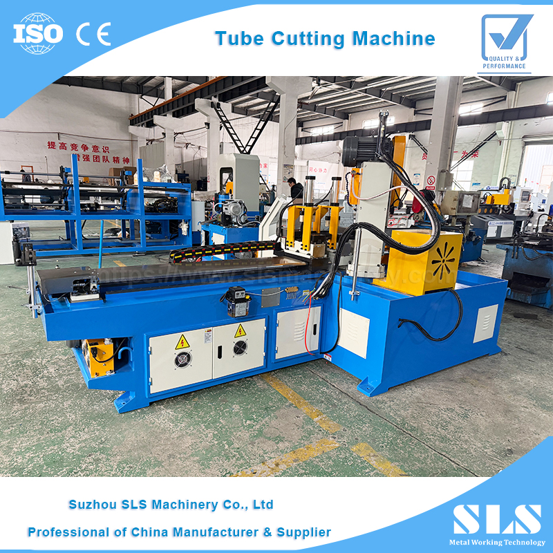 MC-450CNC TYPE 45 độ góc cắt ống tự động bằng cách quay đầu máy | Hồ sơ ống vuông (60x60 120x120mm)