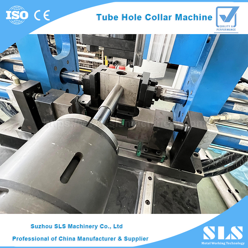 BP-50 Loại máy khoan cổ áo lỗ tự động | CNC bằng thép không gỉ ống có mặt bích máy cho quá trình hình thành hình ống