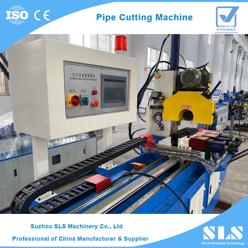 MC-425 CNC Loại kim loại điện Kim hồ sơ sắt Cắt ống tự động Máy cắt ống lạnh