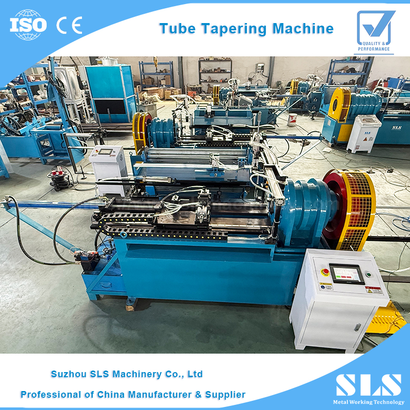 Xử lý giảm dần chiếc xe tay lái thẳng hàng trên núi | Ống cả hai đầu hình thành | Dây chuyền sản xuất đường ống