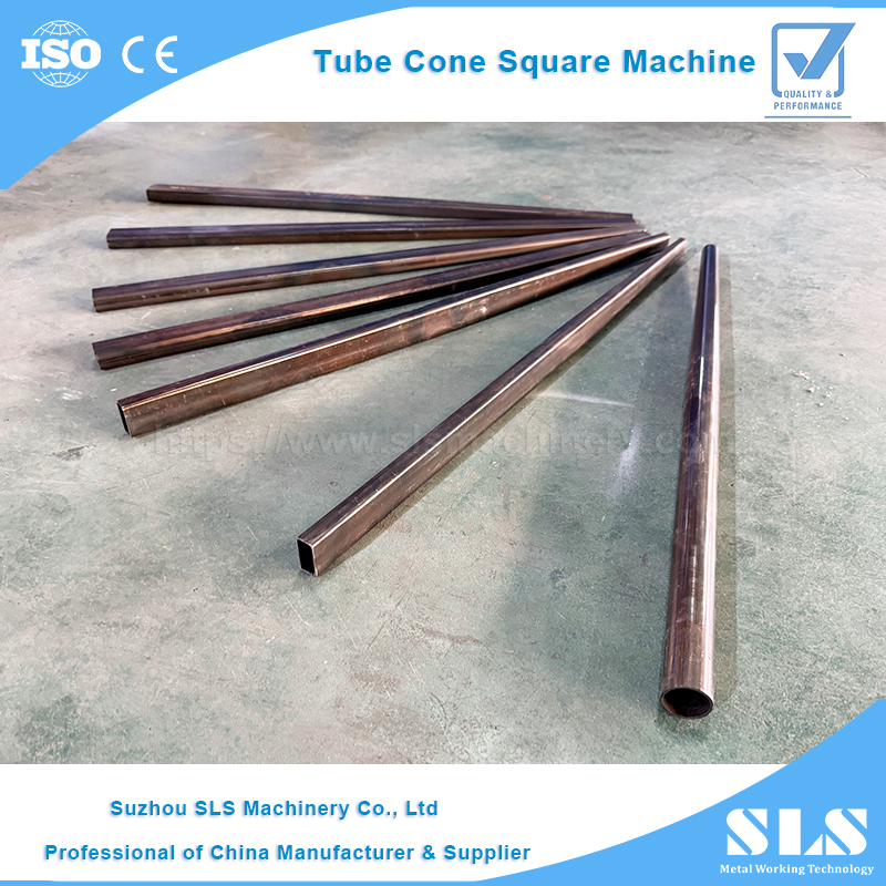 Chân nội thất ống thon & máy tạo hình hình nón | Thiết bị truyền hình ống kim loại (loại TS-50NC)