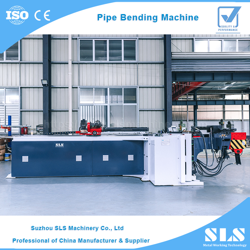 Máy nồi hơi Máy uốn cong serpentine | Hai đầu-Bender ống CNC đầu trái và phải (DH-76CNC-3A-2S-LR)