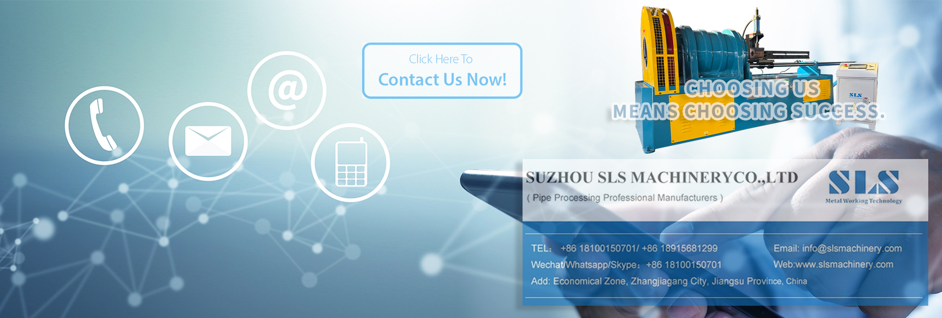 Máy móc SLS. Nhà sản xuất máy quay vòng quay. Nhà cung cấp vàng.