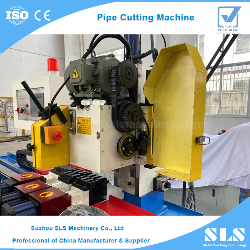 MC-425 CNC Loại kim loại điện Kim hồ sơ sắt Cắt ống tự động Máy cắt ống lạnh