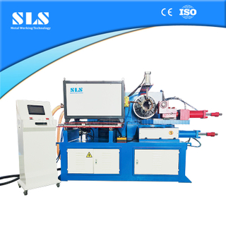 FBK-168CNC Loại đồng, sắt, nhôm ống lớn mặt bích & máy đóng | Ống có độ dày tường thép kim loại niêm phong | Xi lanh cổ