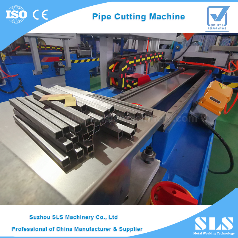 MC-325CNC Loại kim loại khí nén bằng nhôm nhôm ống nhỏ 45 độ ống cưa máy cắt máy