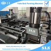 Máy tạo hình đầu ống đôi CNC hoàn toàn tự động 3 trạm cho phụ kiện đường ống ô tô | Máy móc SLS
