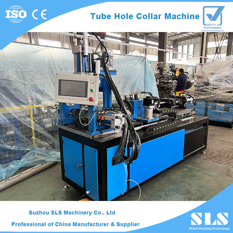 BP-50 Loại máy khoan cổ áo lỗ tự động | CNC bằng thép không gỉ ống có mặt bích máy cho quá trình hình thành hình ống