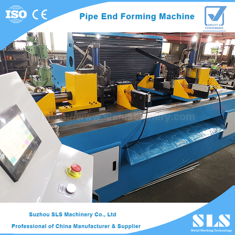 TM-40CNC TYPE AUTO Ống cho ăn đôi đầu thu hẹp máy thép bằng thép bằng nhôm bằng nhôm