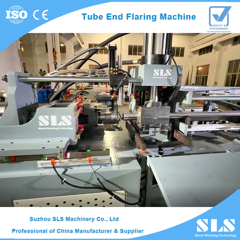 Máy tạo hình đầu ống bằng điện CNC | Máy mở rộng và hoàn thiện đầu ống thủy lực ( TM-100CNC-2S )
