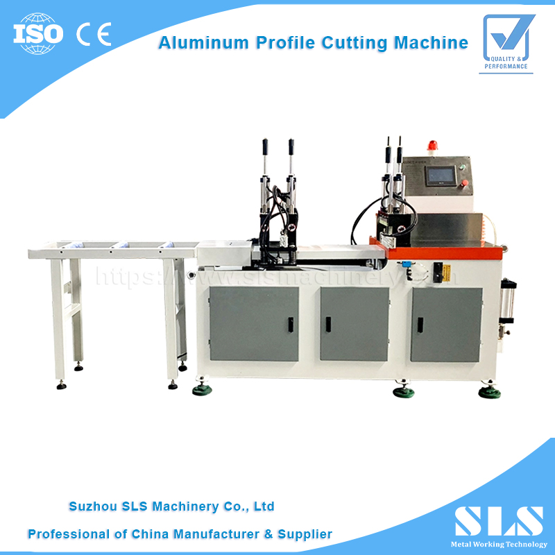 SLS Cắt bằng nhôm hiệu quả cắt máy cưa cho ống hồ sơ nhôm đồng (loại MC-455CNC)