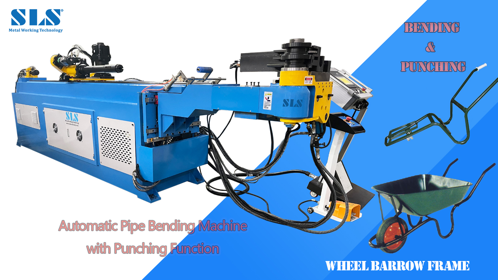 Tự động đấm ống và uốn máy- một giải pháp dừng của khung xe cút kít