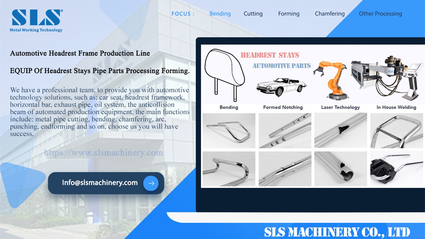 Máy đánh đầu ô tô ở / máy uốn khung hình - dây chuyền sản xuất quá trình ống CNC