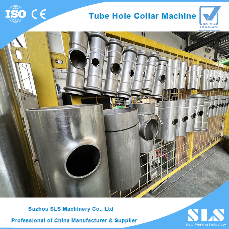 BP-50 Loại máy khoan cổ áo lỗ tự động | CNC bằng thép không gỉ ống có mặt bích máy cho quá trình hình thành hình ống