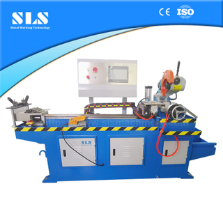 MC-325CNC Loại kim loại khí nén bằng nhôm nhôm ống nhỏ 45 độ ống cưa máy cắt máy