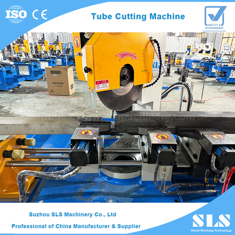 MC-450CNC TYPE 45 độ góc cắt ống tự động bằng cách quay đầu máy | Hồ sơ ống vuông (60x60 120x120mm)