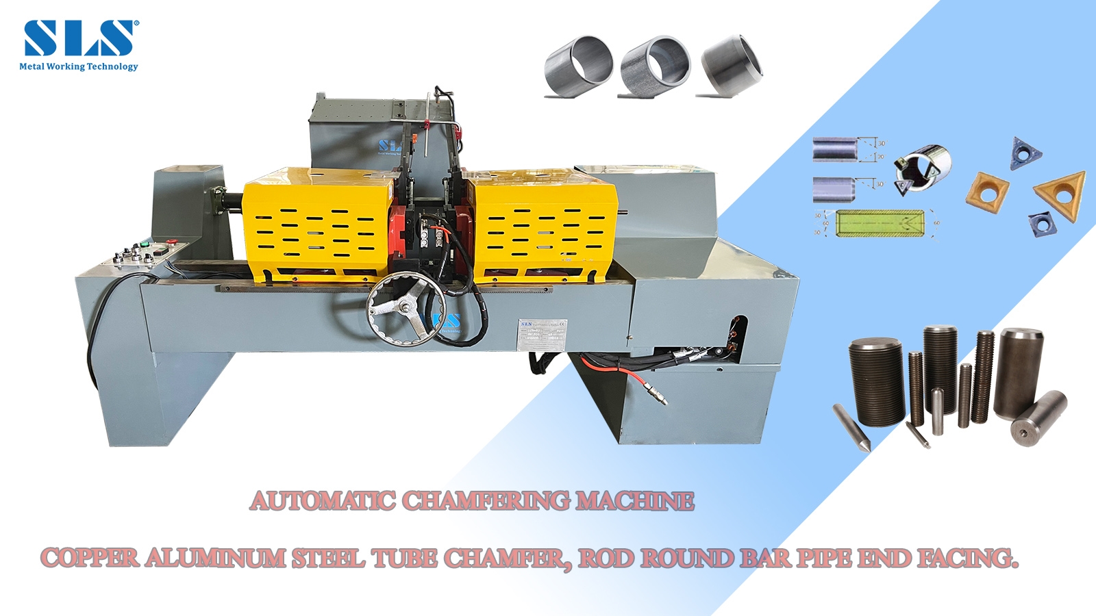Máy vát tự động - Chamfer ống | Đầu ống hướng mặt