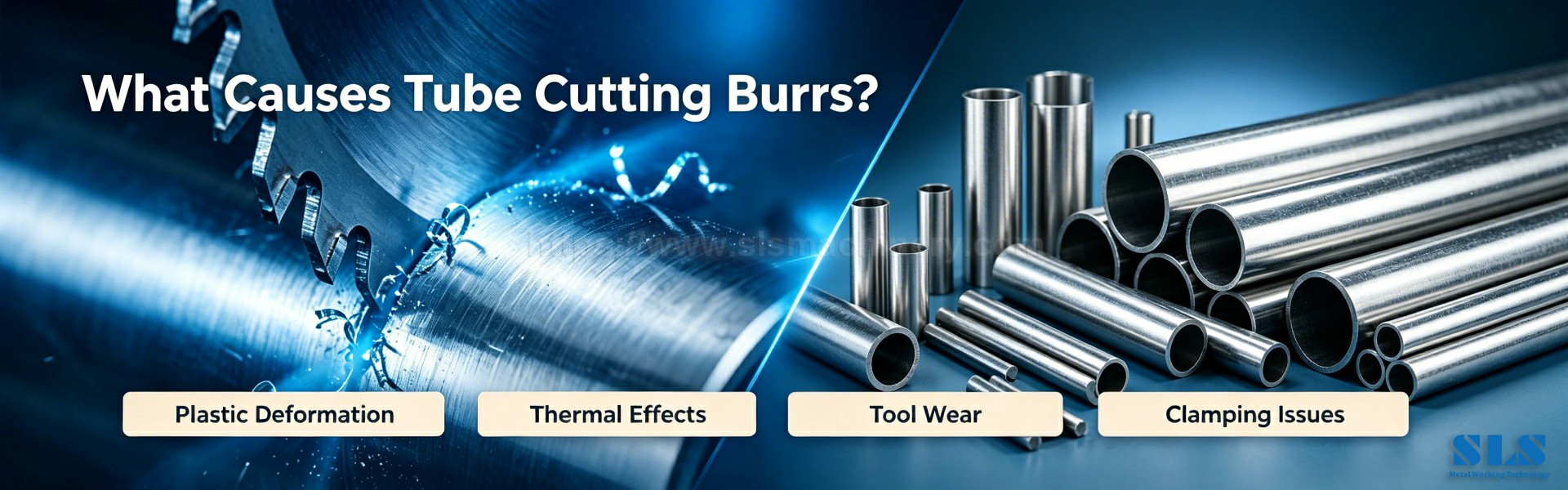 02. Cắt ống kh&ocirc;ng c&oacute; Burr Hướng dẫn đầy đủ về nguy&ecirc;n nh&acirc;n, ph&ograve;ng ngừa v&agrave; khắc phục sự cố cho m&aacute;y cắt ống loại cưa thủ c&ocirc;ng, b&aacute;n tự động v&agrave; tự động.jpg