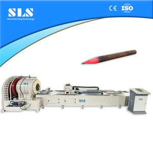 Máy tạo hình côn ống lớn TP-160NC | Đầu hình nón hoán đổi đầu ống kim loại để làm cọc vít trên mặt đất